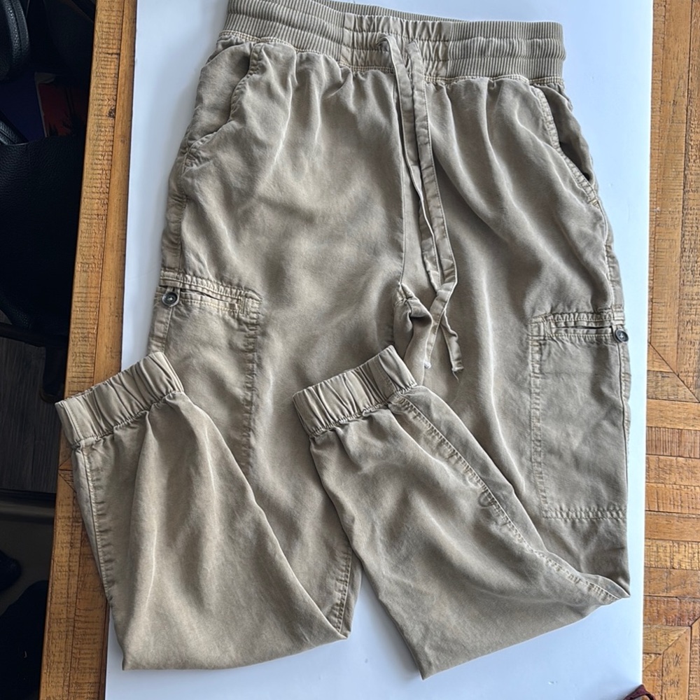 Aerie Tan Trousers Casual Lightweight and soft XS (see photos for minor mark)
